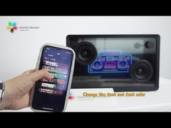 Stereo Fancier Transparent Bluetooth Speaker