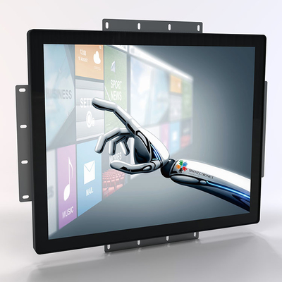 Volledige HD 40 Punten Ingebedde Aanrakingsmonitor 100-240VAC 43 Duimtouchscreen Monitor